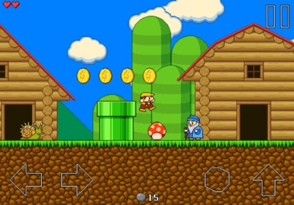 Imitación del juego Mario Bros