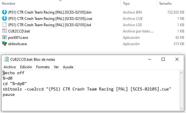 sbitools archivos necesarios